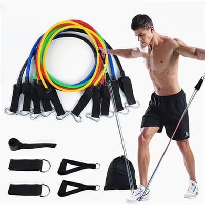 Resistance Band Set for Home Workout