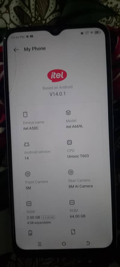Itel A50C
