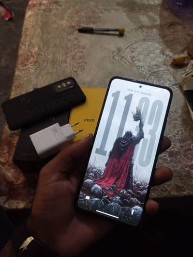 Xiaomi Poco F3 8/256 official PTA with original box charger