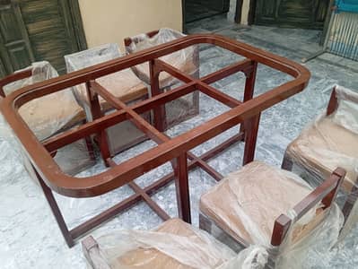 seater dinig tale set-solid wood
