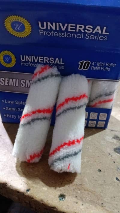 Universal 4″ Mini Refill paint roller 10 piece