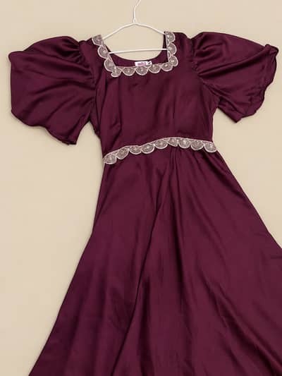 long turkish style silk gown