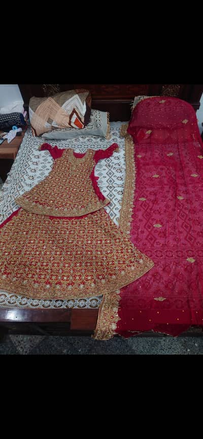 lhenga one time usd good condition