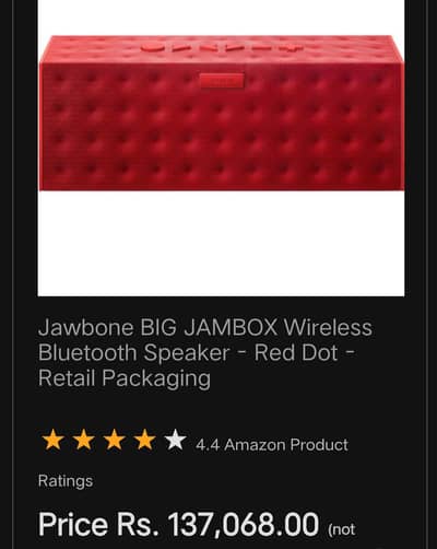 Jawbone BIG JAMBOX Wireless Bluetooth Speaker