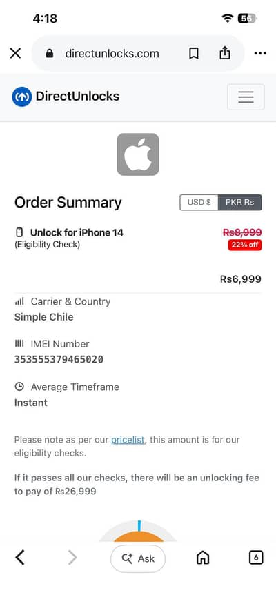 Apple iPhone 14 exchange possible with iphone