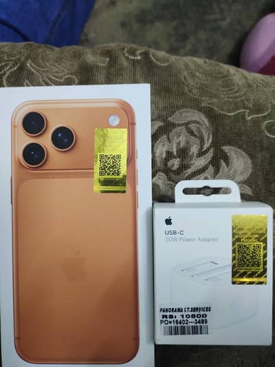 iPhone 17 Pro Max 256GB — PTA Approved | Mint Condition