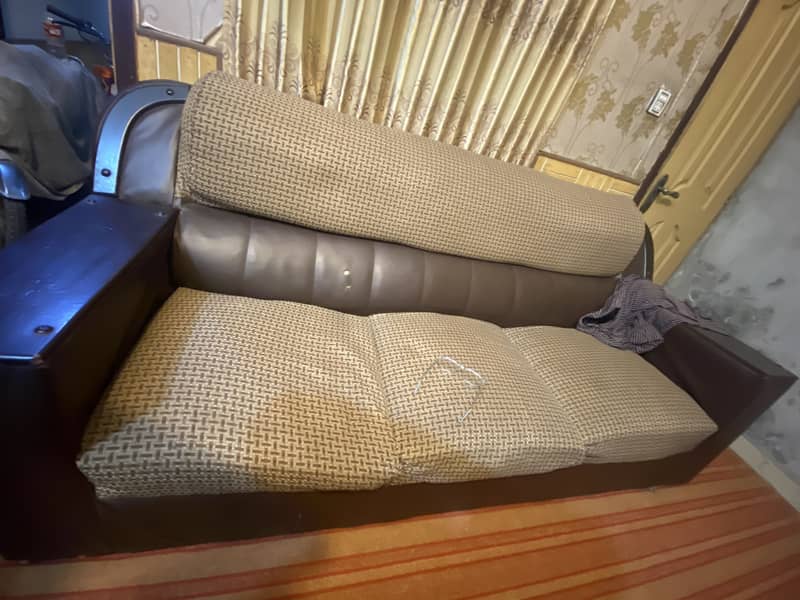 Sofa set three two one and table 1