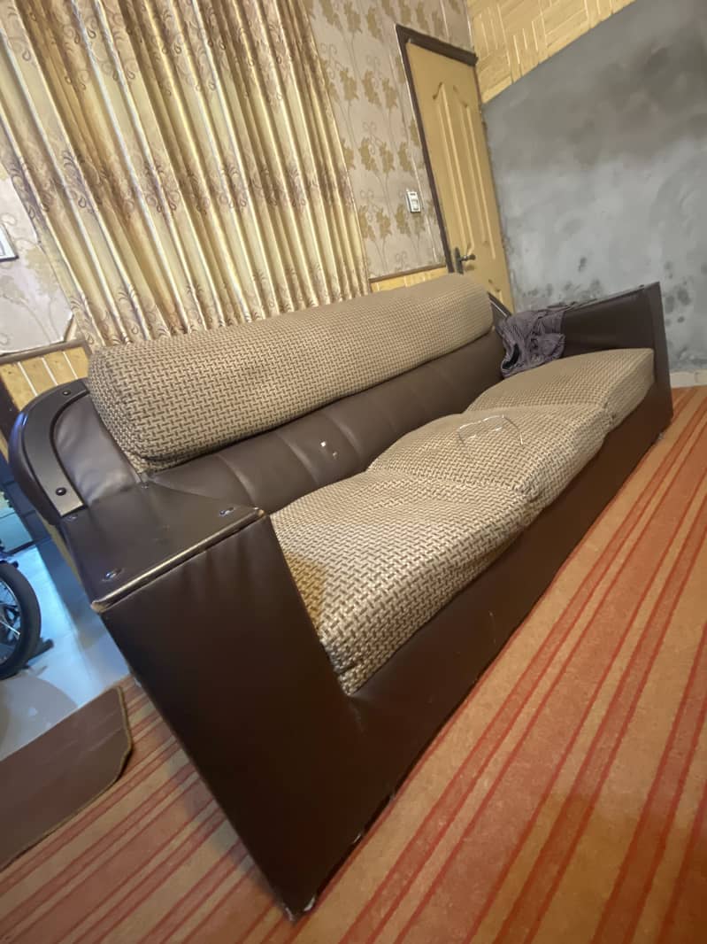 Sofa set three two one and table 3