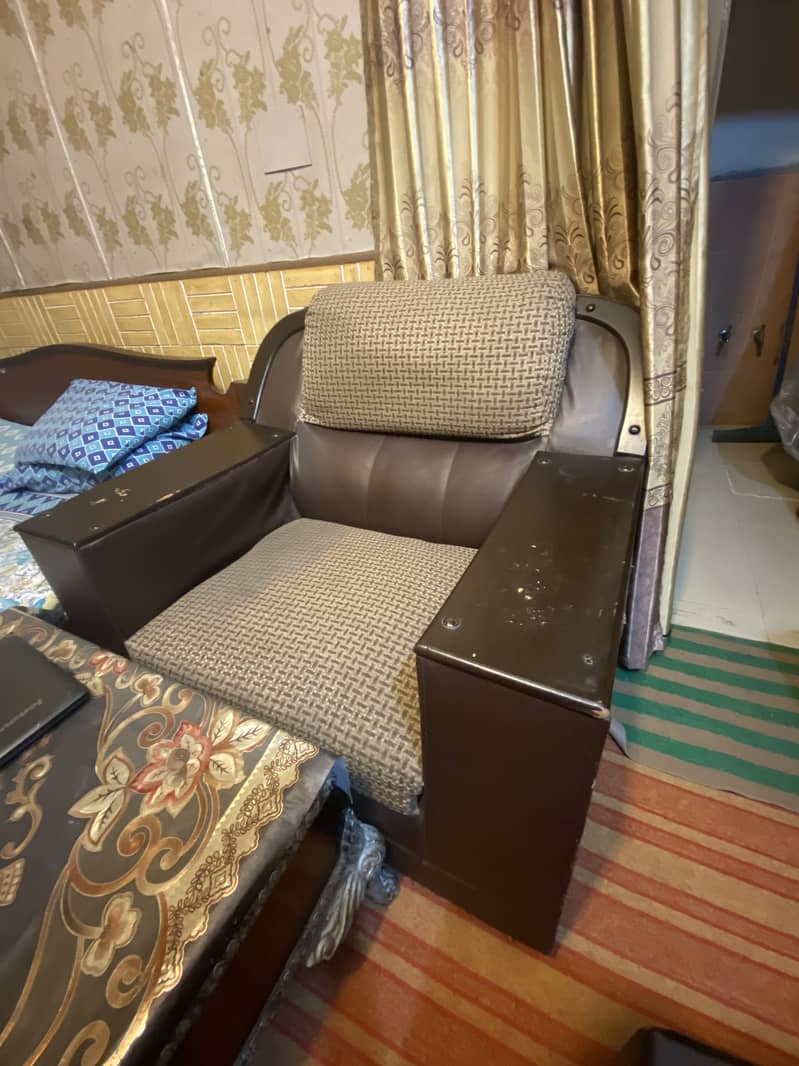 Sofa set three two one and table 5