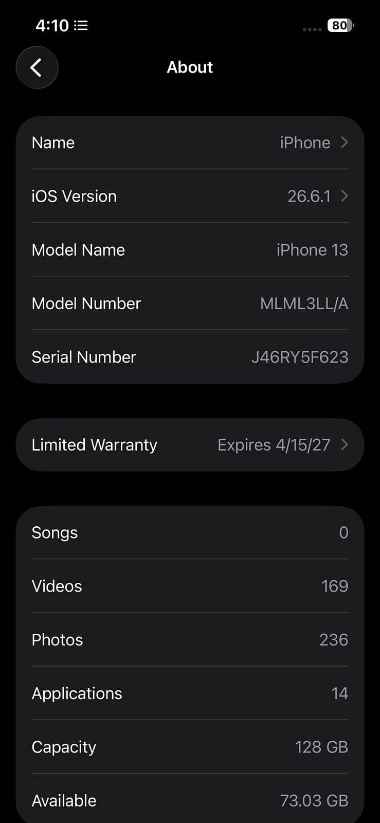 Apple iPhone 13 5