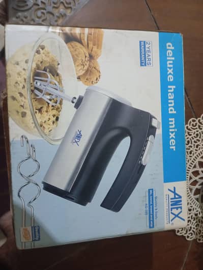 I m selling my brand new delex hand mixer model AG-399