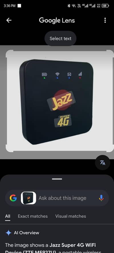 jazz WiFi device 4G