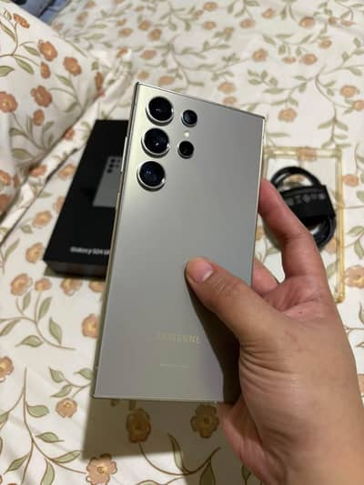 Samsung Mobile S24 Ultra pta approved urgent sale connect OLX