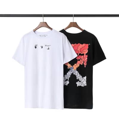 Men off white t-shirts for summer