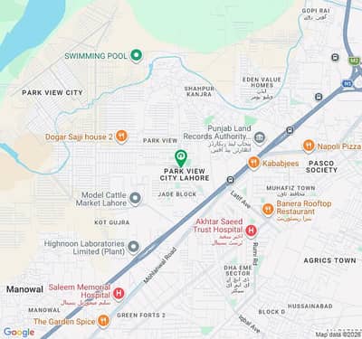 Centrally Located Prime Location Residential Plot In Park View City Is Available For Sale