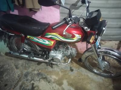 Honda cd 70 202w model for sale urgent demand 120000