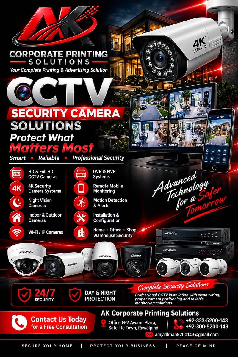 AK CCTV Security Solution 0