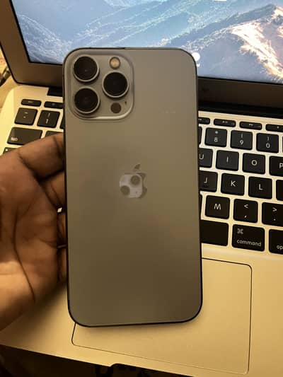 Apple iPhone 13 Pro Max pta approved 128 gb with box 91 health