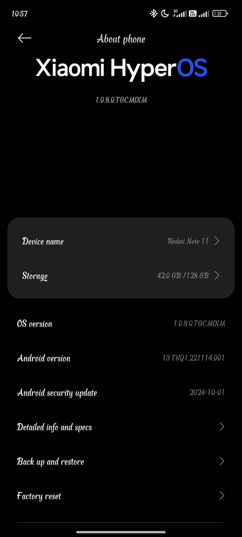 Xiaomi Redmi Note 11 1