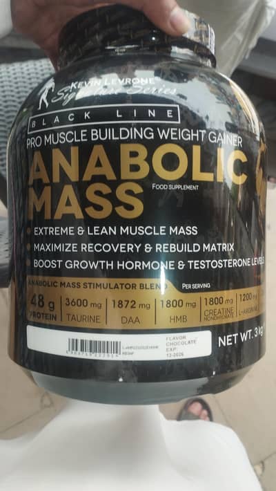 All supplements and creatine