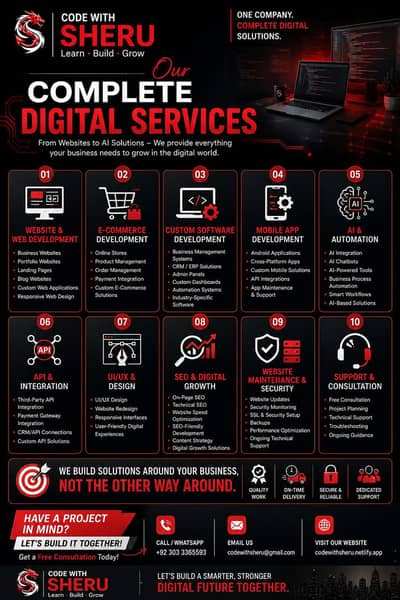 Web Development and Other Services