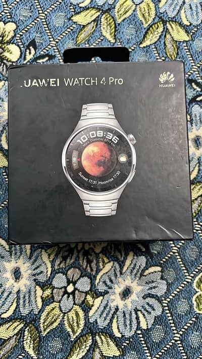 Huawei watch 4 pro titanium
