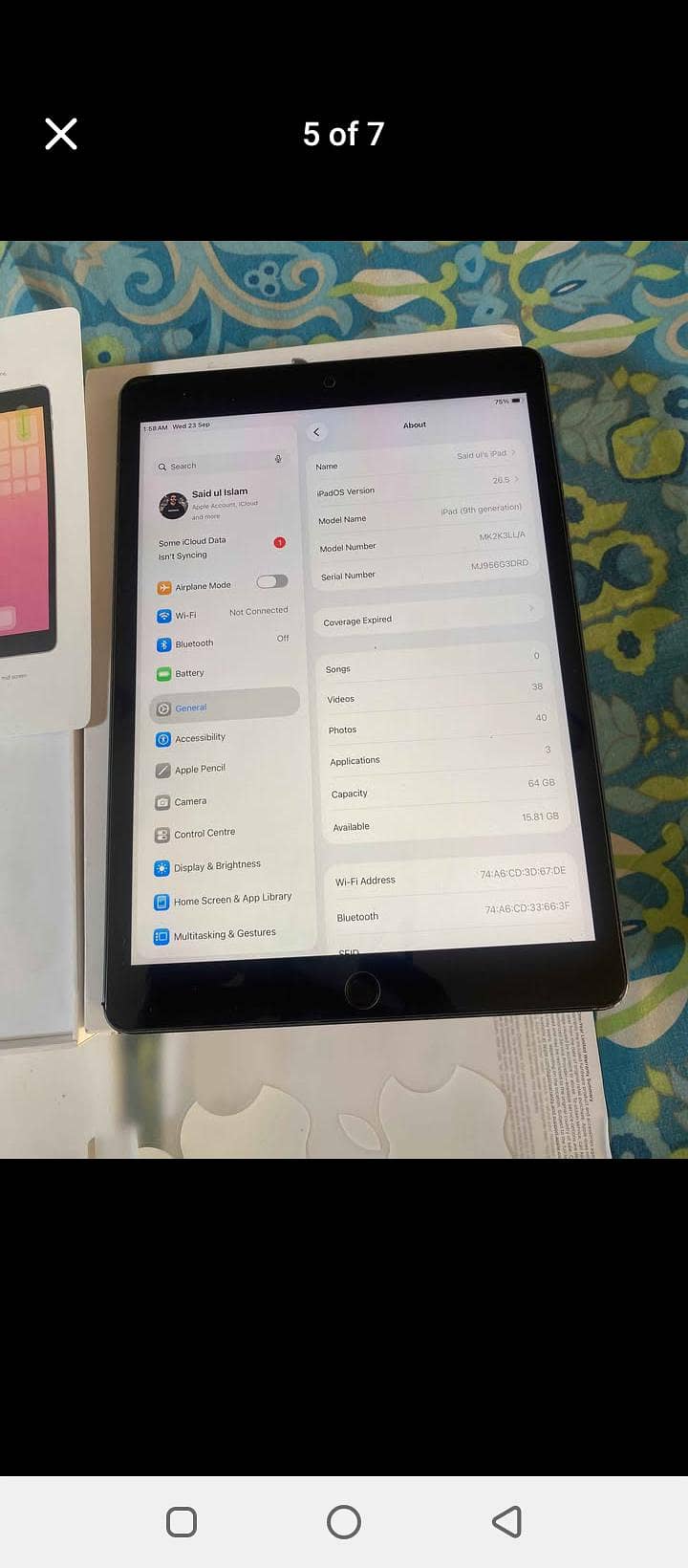 Apple iPhone Other Model 5