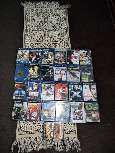 PLAYSTATION 2 CDS (RETRO GAMES SET)