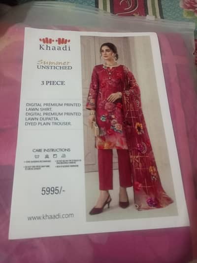 3 piece lawn suit