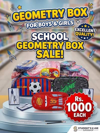 KIDS GEOMETRY BOX FOR SALE