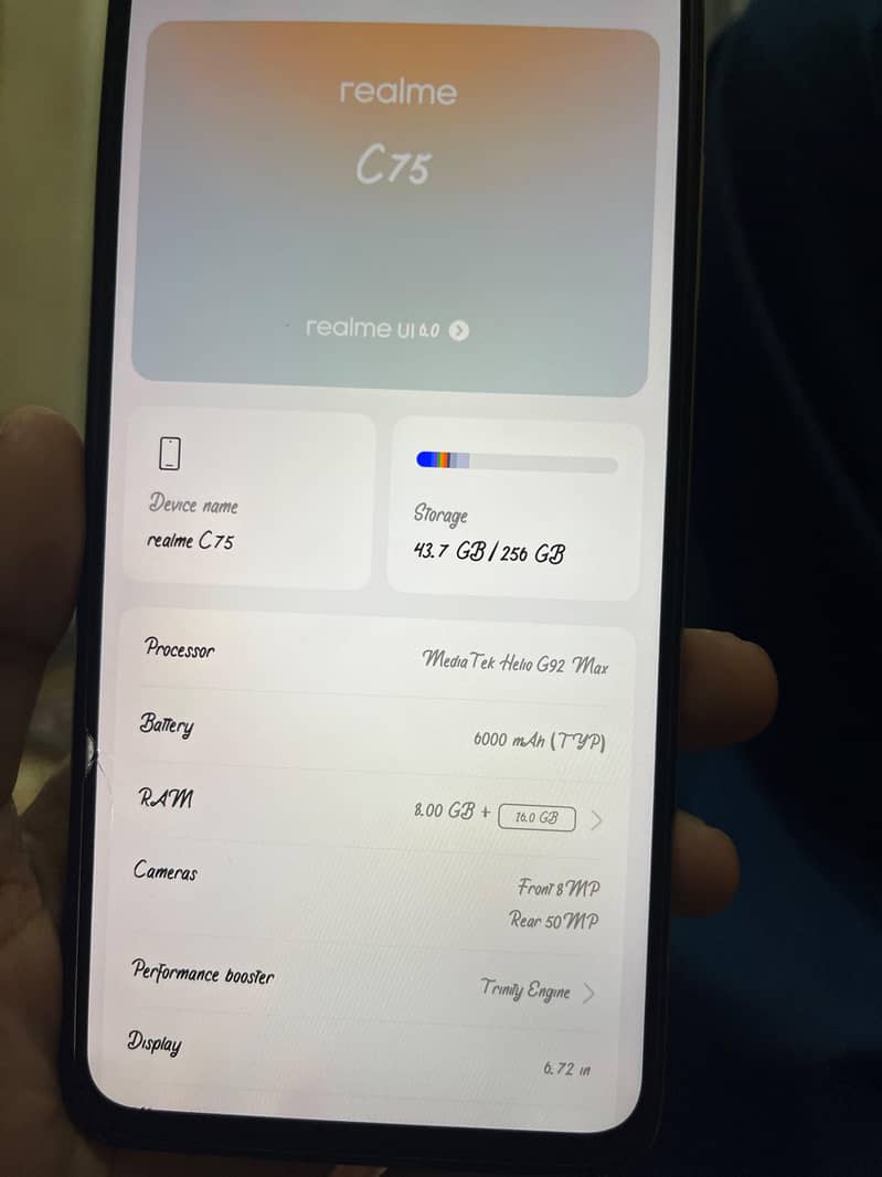 Realme C75 8