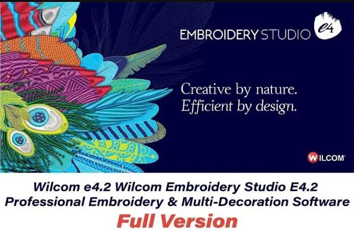 wilcom embroidery software e4.2 complete Software 1