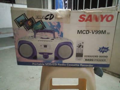 Portable VCD/CD Radio Cassette Recoder