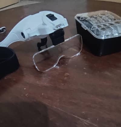 magnifier glasses for surgeons and technician