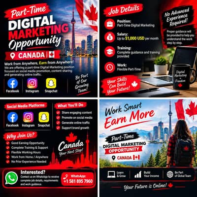 Start Your Digital Marketing Career Today Male/Female