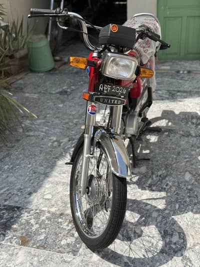 United bike 2026 model brand new condition full ok applied for