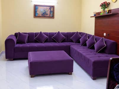 SOFA L SHAPE 7 SEATER BRAND NEW WITH TABLE FOR ORDER 03281010987