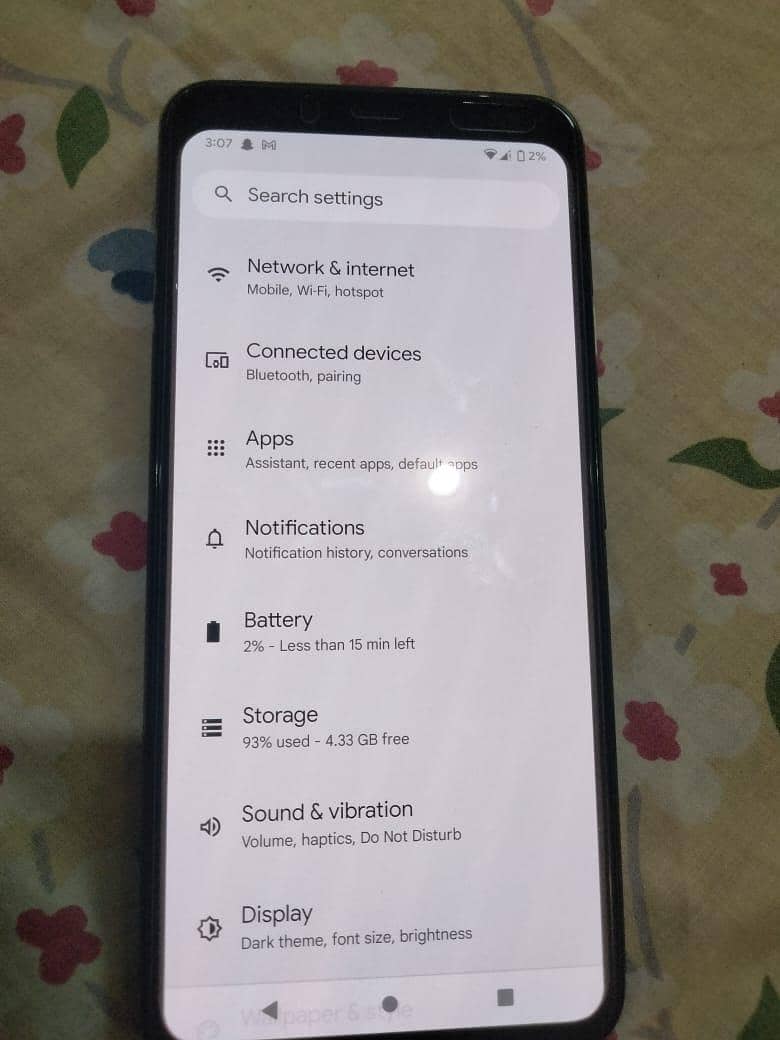 Google pixel 4XL 0