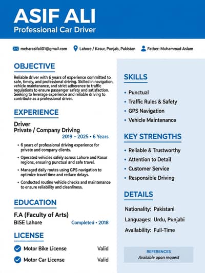 Car driver