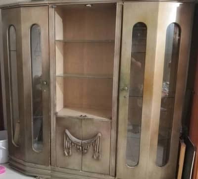 Upgrade Your Space: Classic Wooden Showcase