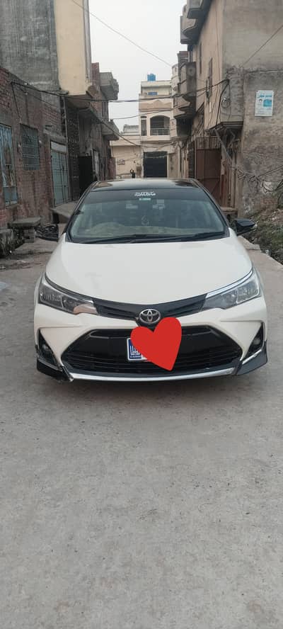Toyota Corolla 2017 model xli  convert gli new dashboard wali