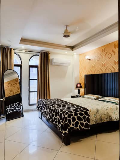 Daily Basis Apartment & Rooms Per day Perweek Short stay Available in E-11 Islamabad