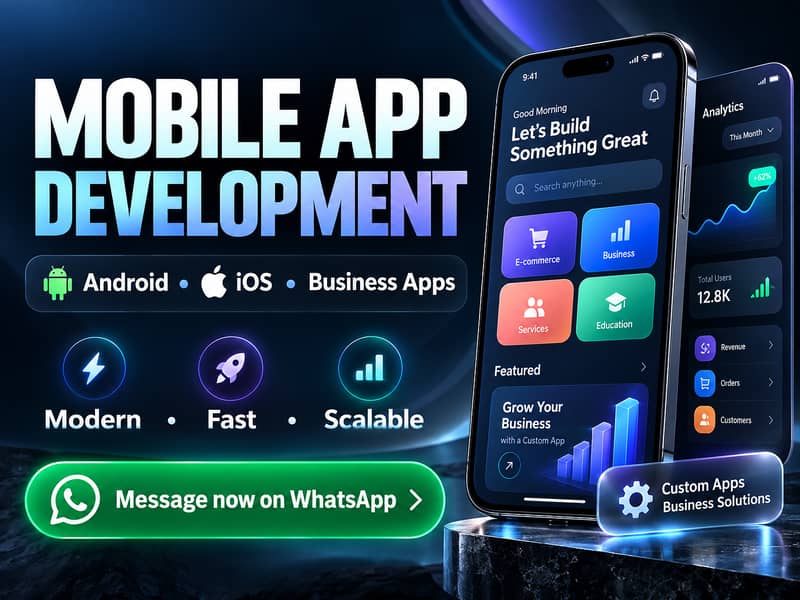 Mobile App Development | Android App Developer | iOS App Developer 0