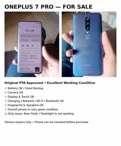 One Plus 7 pro