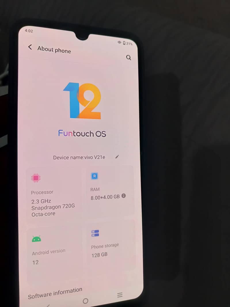 Vivo V21e 4