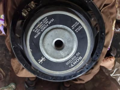 Sony xplod original woofer just line working 100 percent ok
