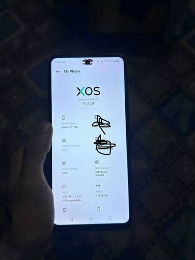 Infinix Hot 40i 8/128 5000 MAH