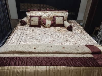 Wedding bed sheet complete set