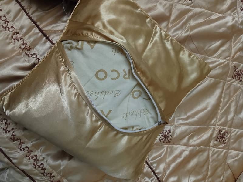 Wedding bed sheet complete set 2