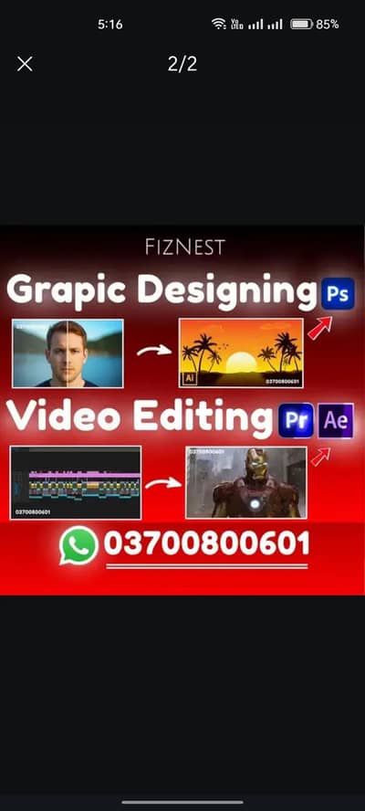 Professional Video Editing - Ai Ads Editor - Graphic Design, Animation